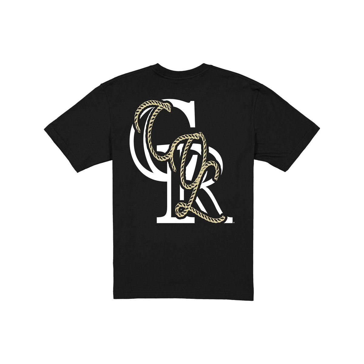 Colorado Rockies Lasso Black T-Shirt
