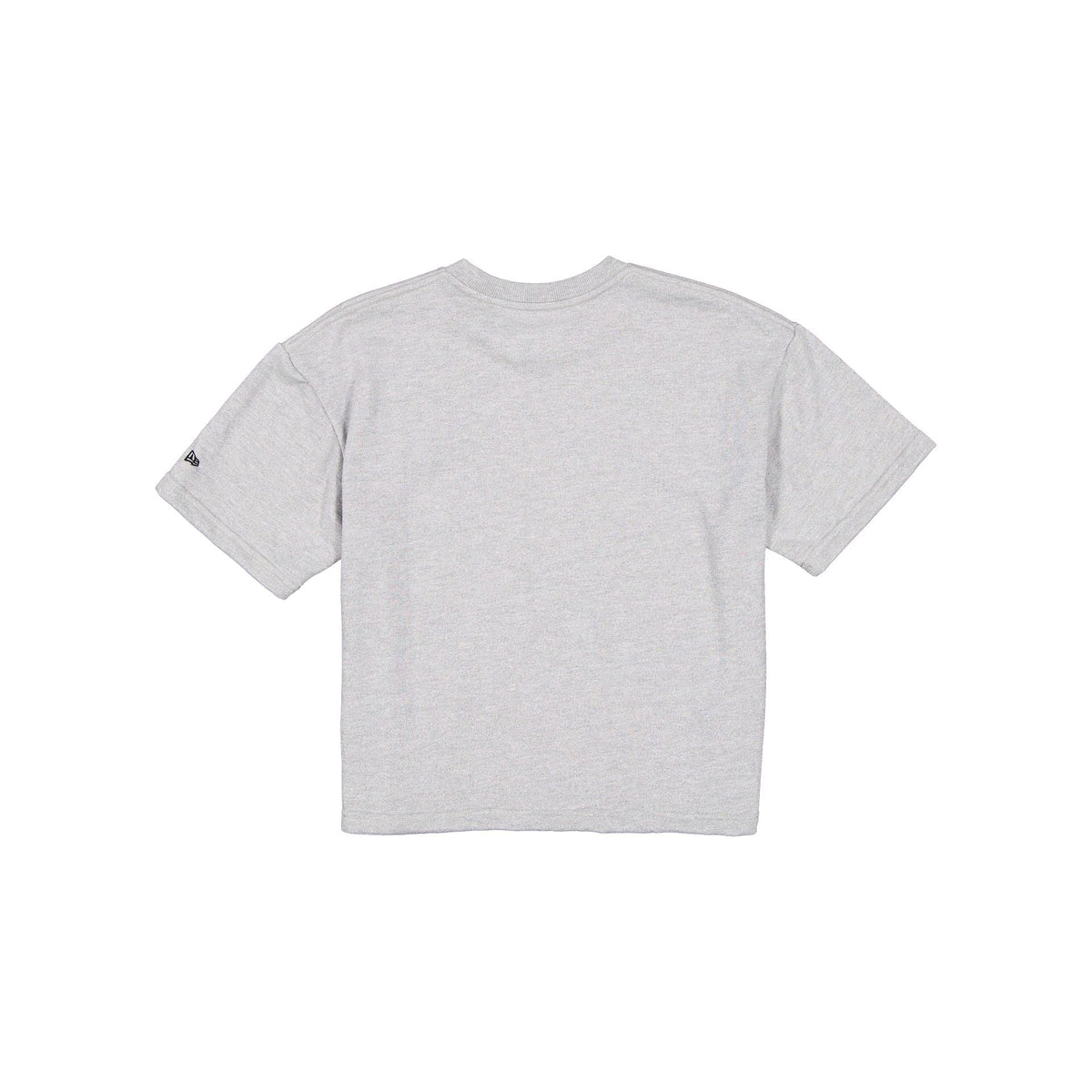 Los Angeles Dodgers Glam Game Women's Cropped Heather Gray T-Shirt