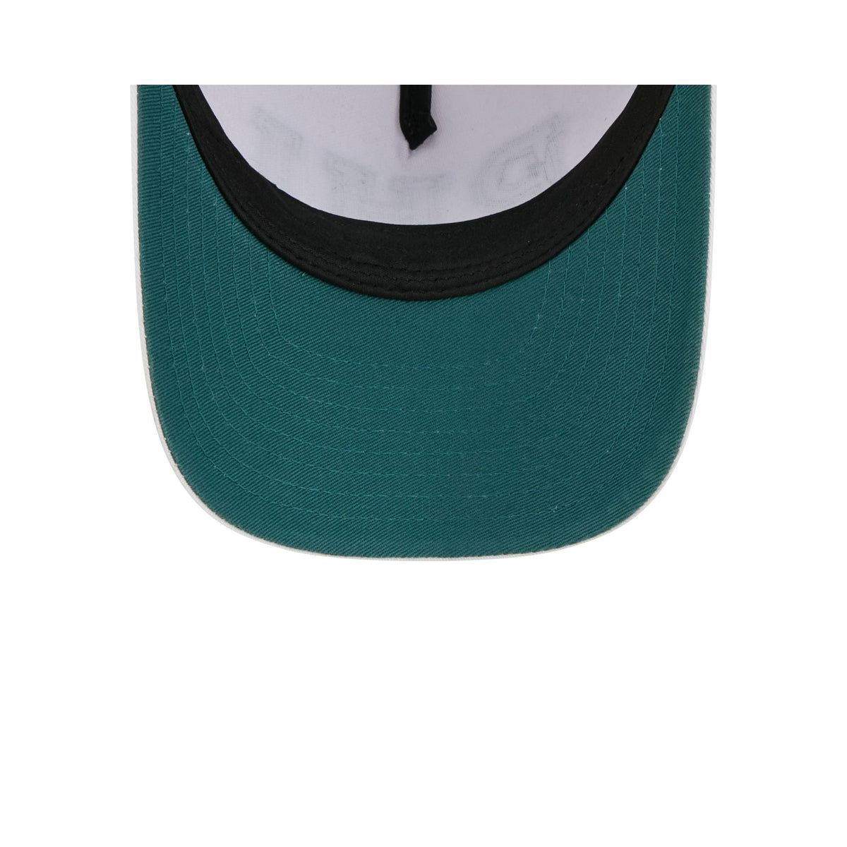 Philadelphia Eagles Optic White Felt Logo Women's 9FORTY M-Crown A-Frame Trucker Hat