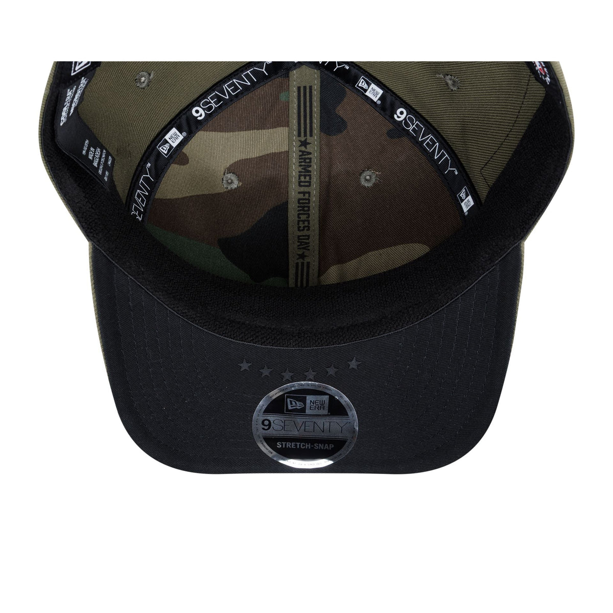 Los Angeles Dodgers Armed Forces Day 2026 9SEVENTY Stretch-Snap Hat