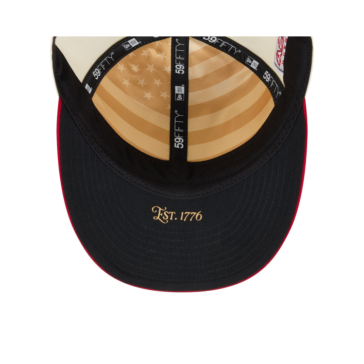 Los Angeles Angels Independence Day 2026 Low Profile 59FIFTY Fitted Hat