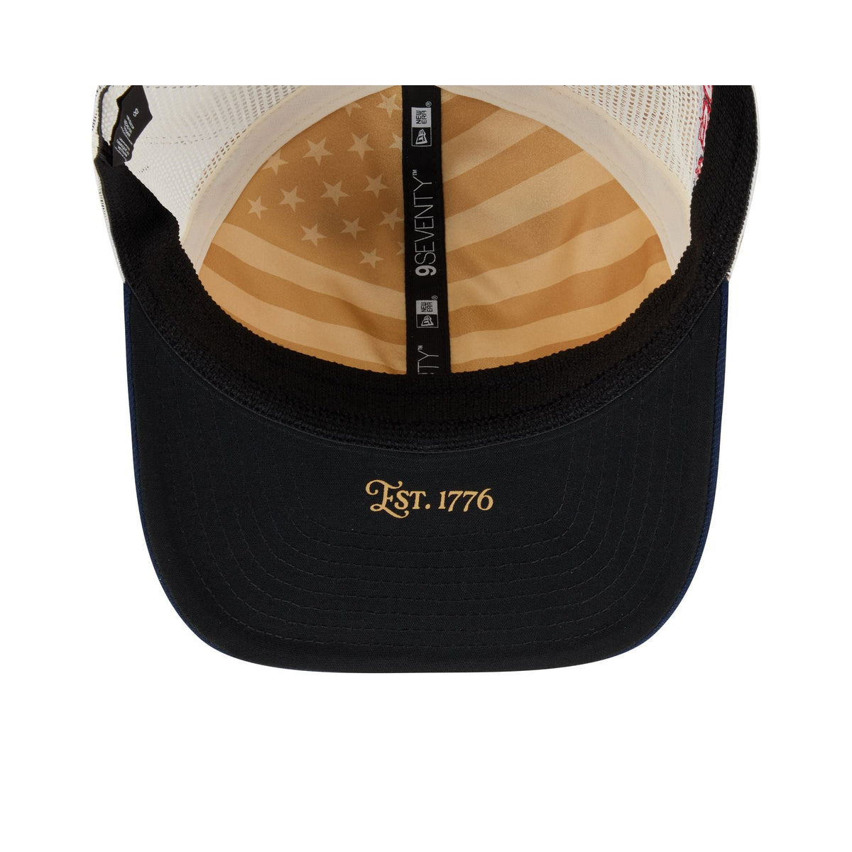 Detroit Tigers Independence Day 2026 9SEVENTY Trucker Hat