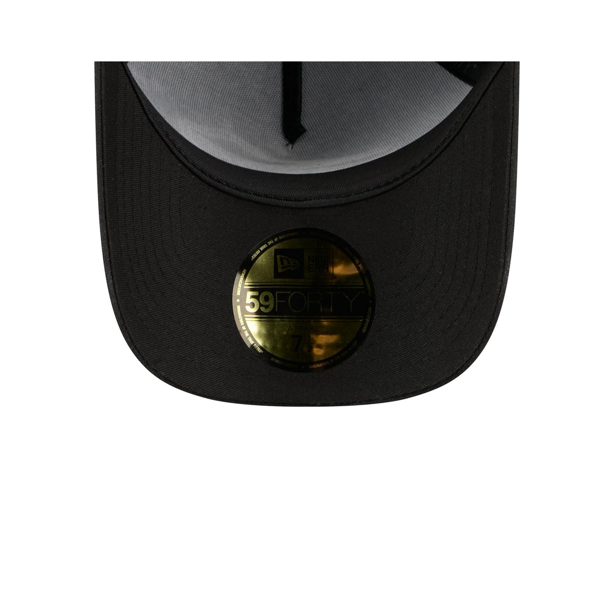 Buffalo Bills Waxed Canvas Black 59FORTY A-Frame Fitted Hat