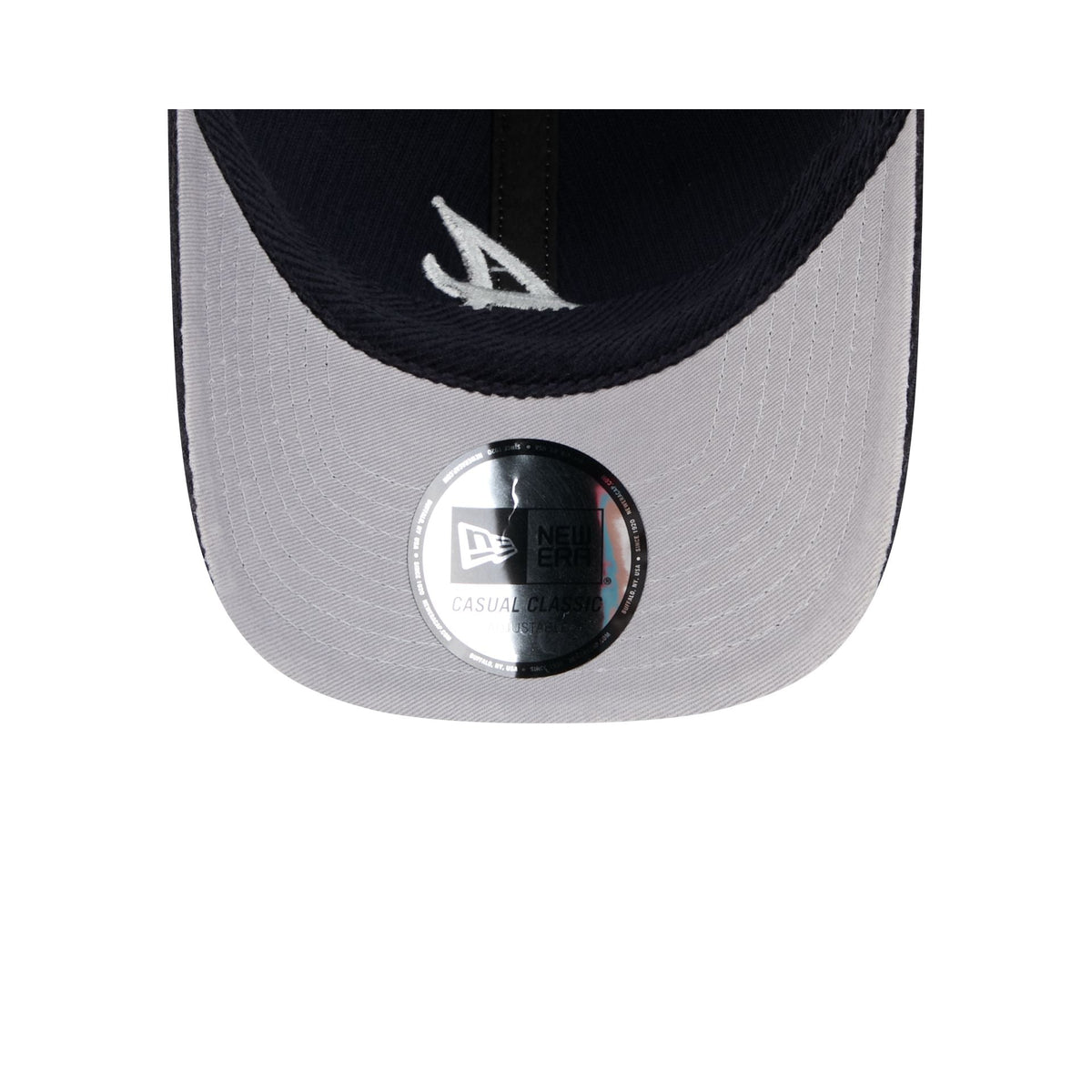 Atlanta Braves Washed Corduroy Casual Classic Adjustable Hat