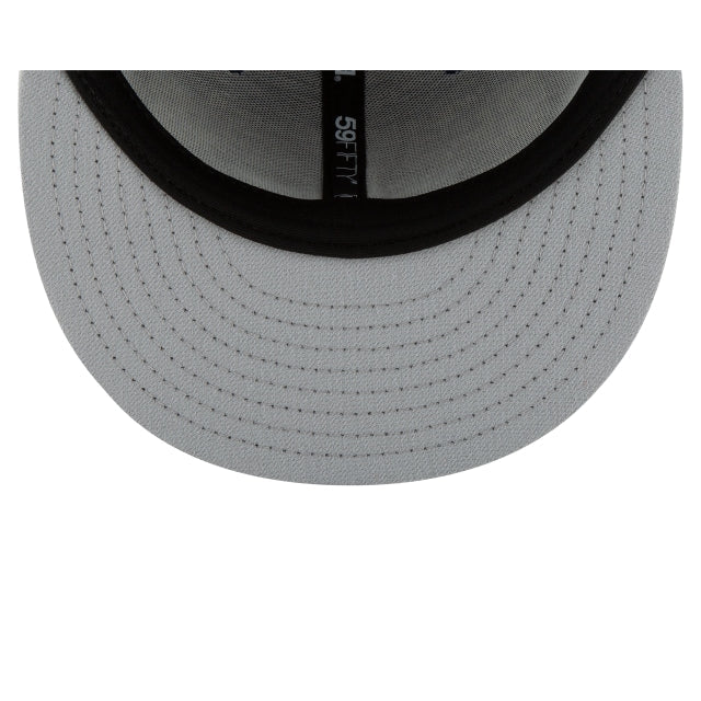 Tampa Bay Rays Blackout Basic 59FIFTY Fitted Hat