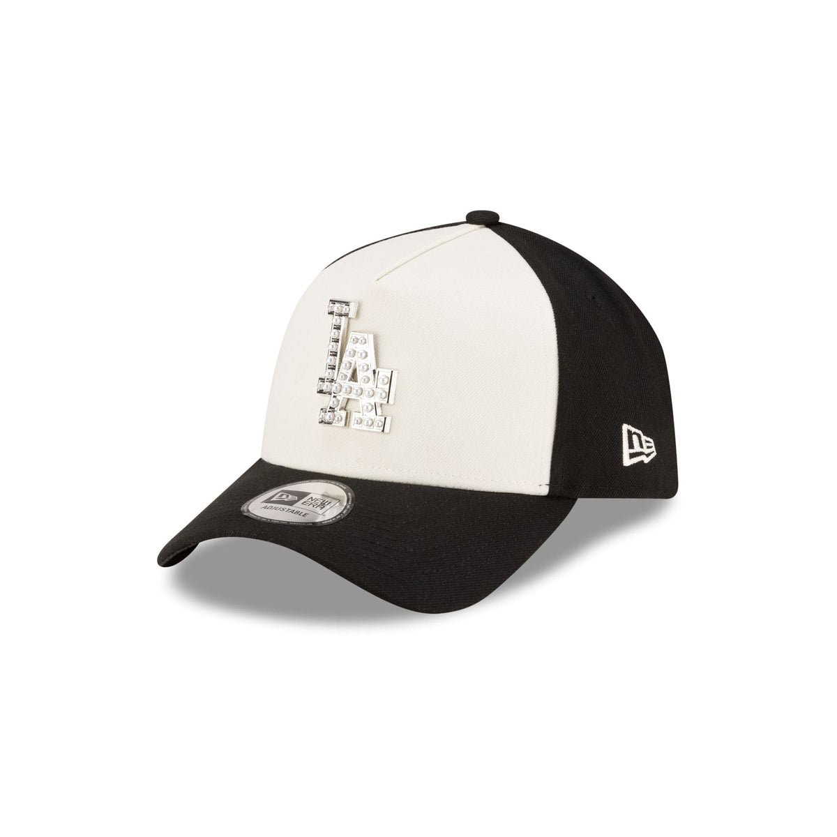 Los Angeles Dodgers Pearl Logo 9FORTY A-Frame Snapback Hat