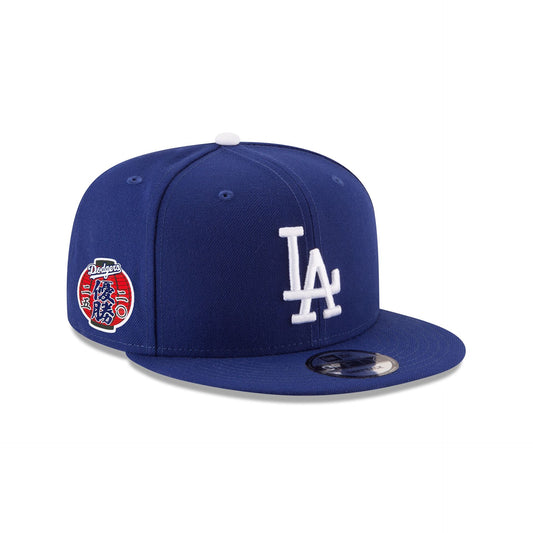 Los Angeles Dodgers 2025 World Series Champions Japanese Lantern Patch 9FIFTY Snapback Hat