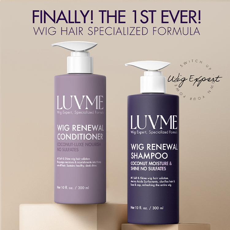 US Only | Wig Renewal Shampoo & Conditioner Set. Coconut Moisture & Effectively Cleans