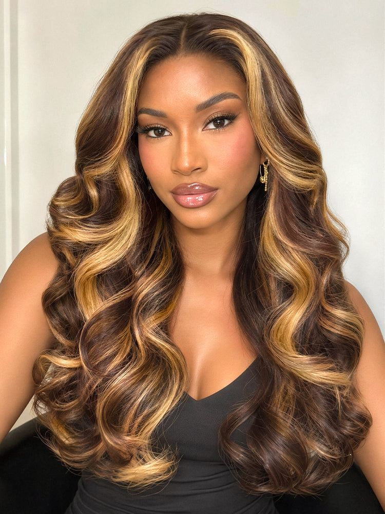PreMax 180% Density 18 Inch 13x4 Frontal HD Lace Custom Wig  Pre-cut Lace