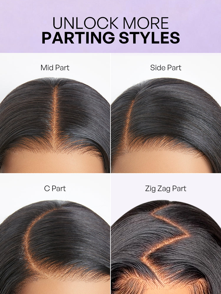 Luvme All-Day Comfort 250% Density Glueless 7x6 Closure HD Lace Loose Body Wave Long Wig Pre-Cut Lace