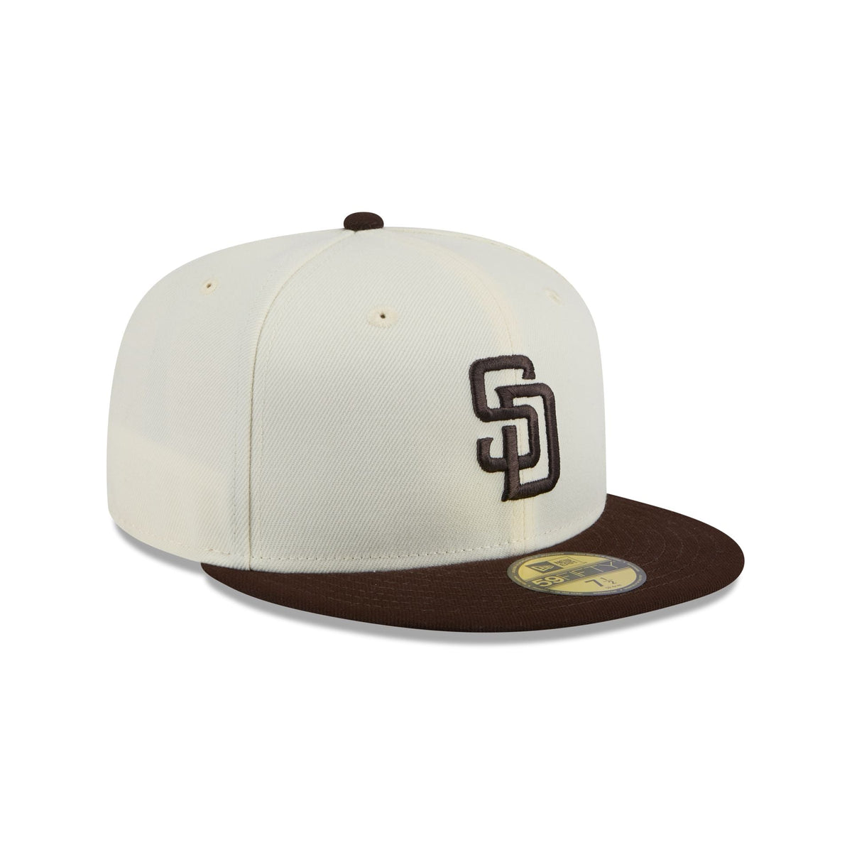 San Diego Padres Chrome 59FIFTY Fitted Hat