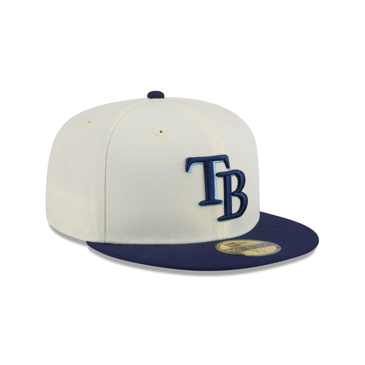 Tampa Bay Rays Chrome 59FIFTY Fitted Hat