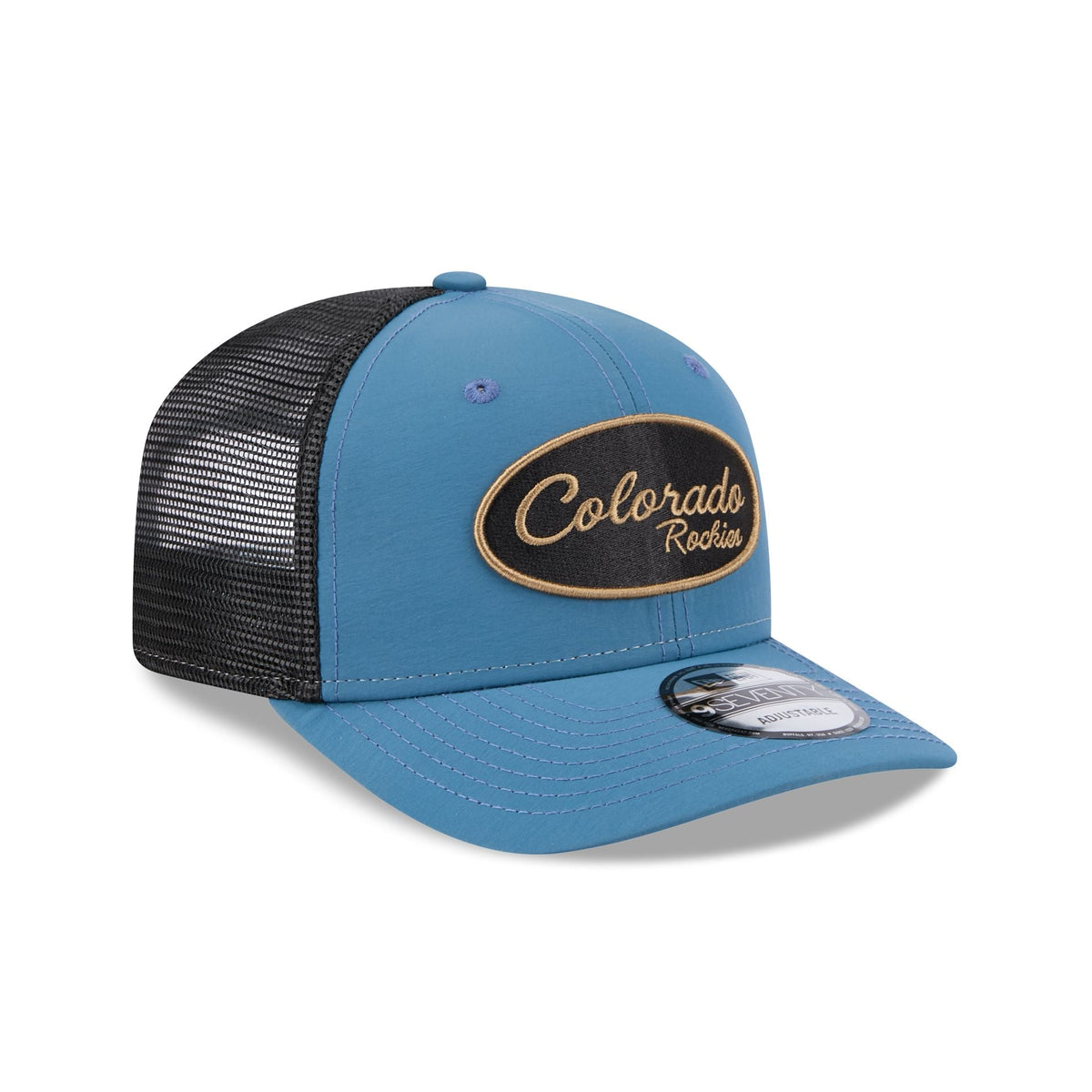 Colorado Rockies Indigo 9SEVENTY Trucker Hat