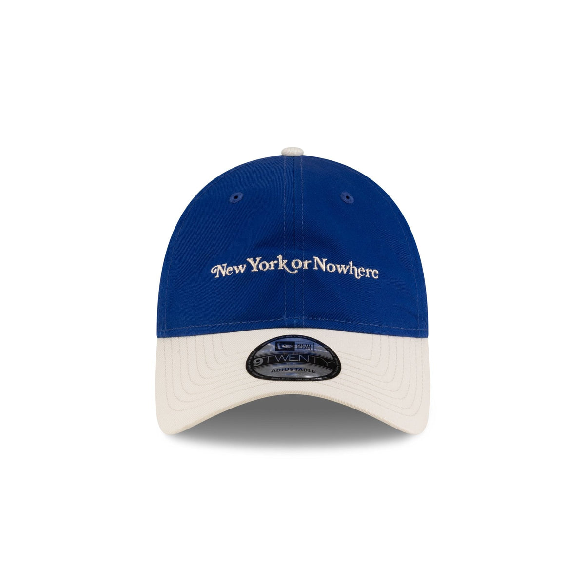 New York or Nowhere x New York Mets Light Royal Wordmark 9TWENTY Adjustable Hat