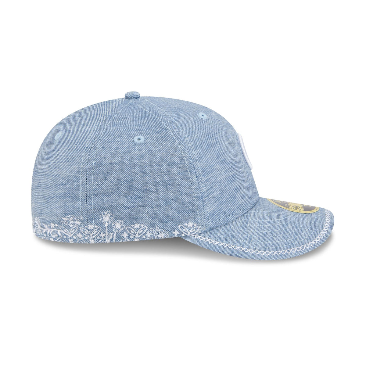 Chicago Cubs Hand Stitched Chambray Low Profile 59FIFTY Fitted Hat