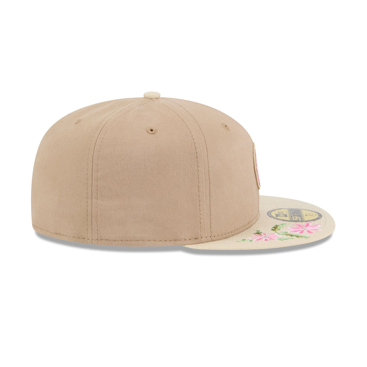 Chicago Cubs Hand Stitched Floral 59FIFTY Fitted Hat