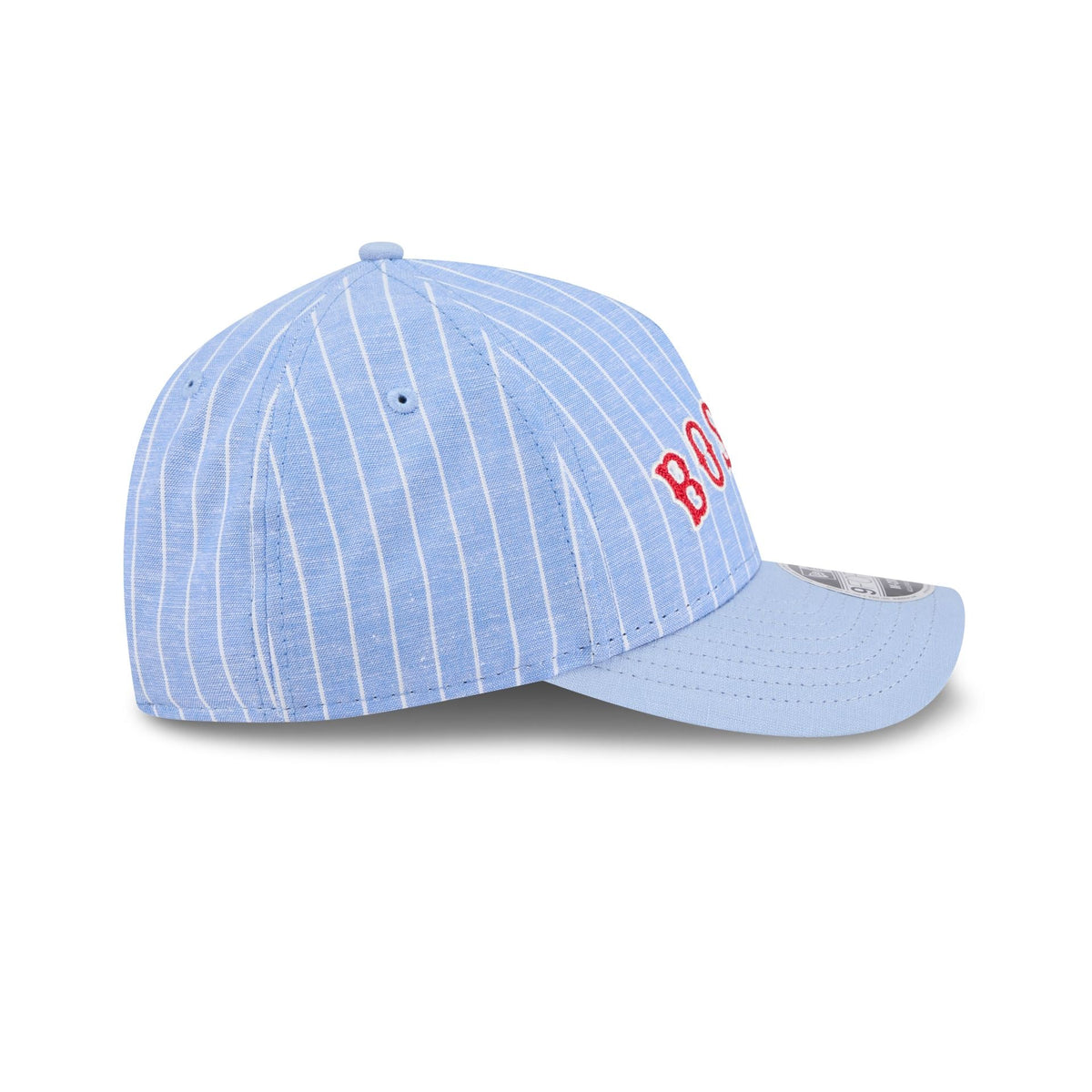 Boston Red Sox Pinstripe Linen 9FORTY M-Crown A-Frame Snapback Hat
