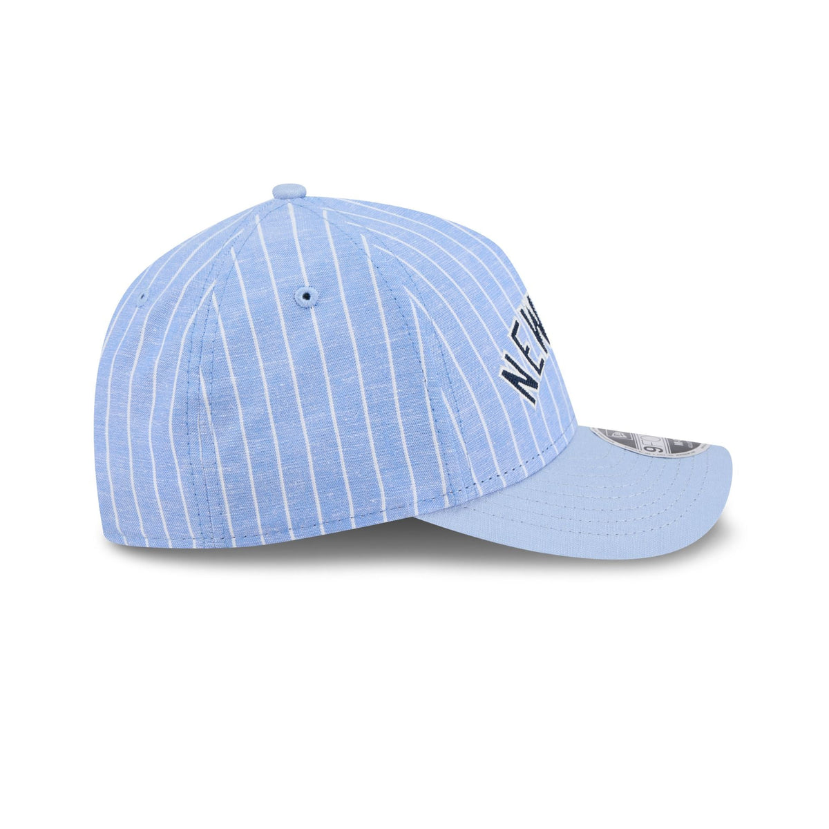 New York Yankees Pinstripe Linen 9FORTY M-Crown A-Frame Snapback Hat