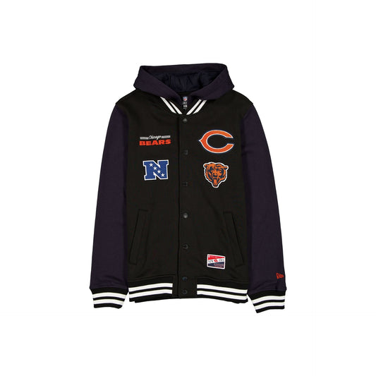 Chicago Bears Throwback Black Jacket
