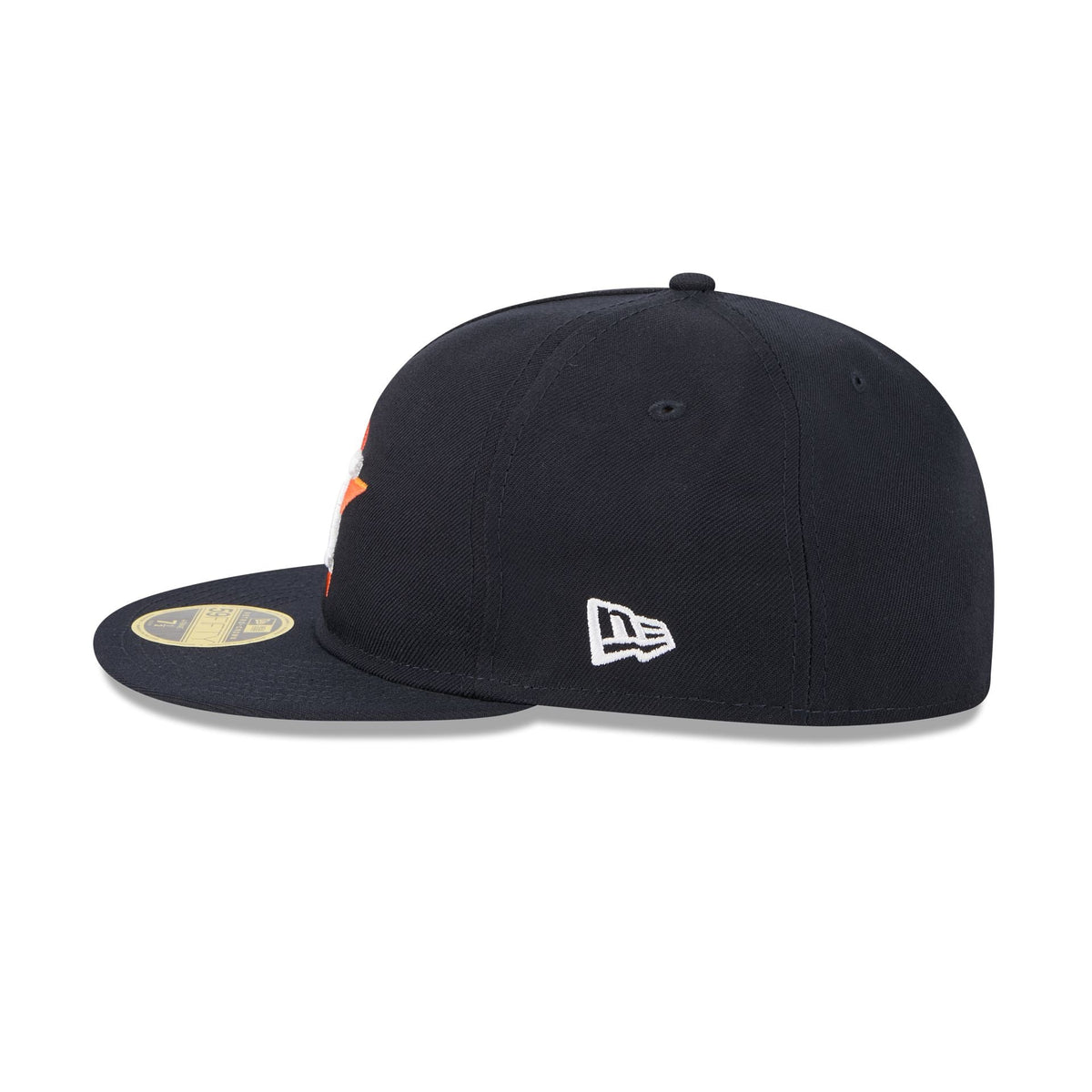 Houston Astros Easy Retro Crown 59FIFTY A-Frame Fitted Hat