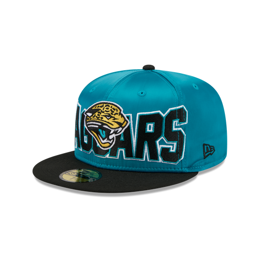 Jacksonville Jaguars Bold Satin 59FIFTY Fitted Hat
