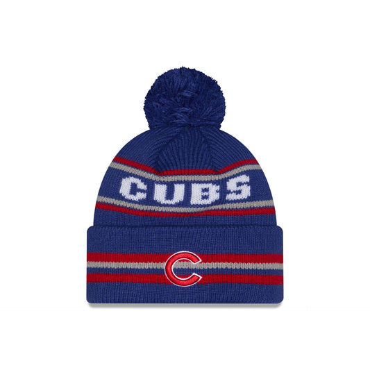 Chicago Cubs Classic Pom Knit Hat