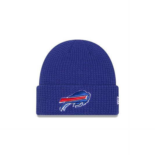 Buffalo Bills Waffle Stitch Knit Beanie Hat