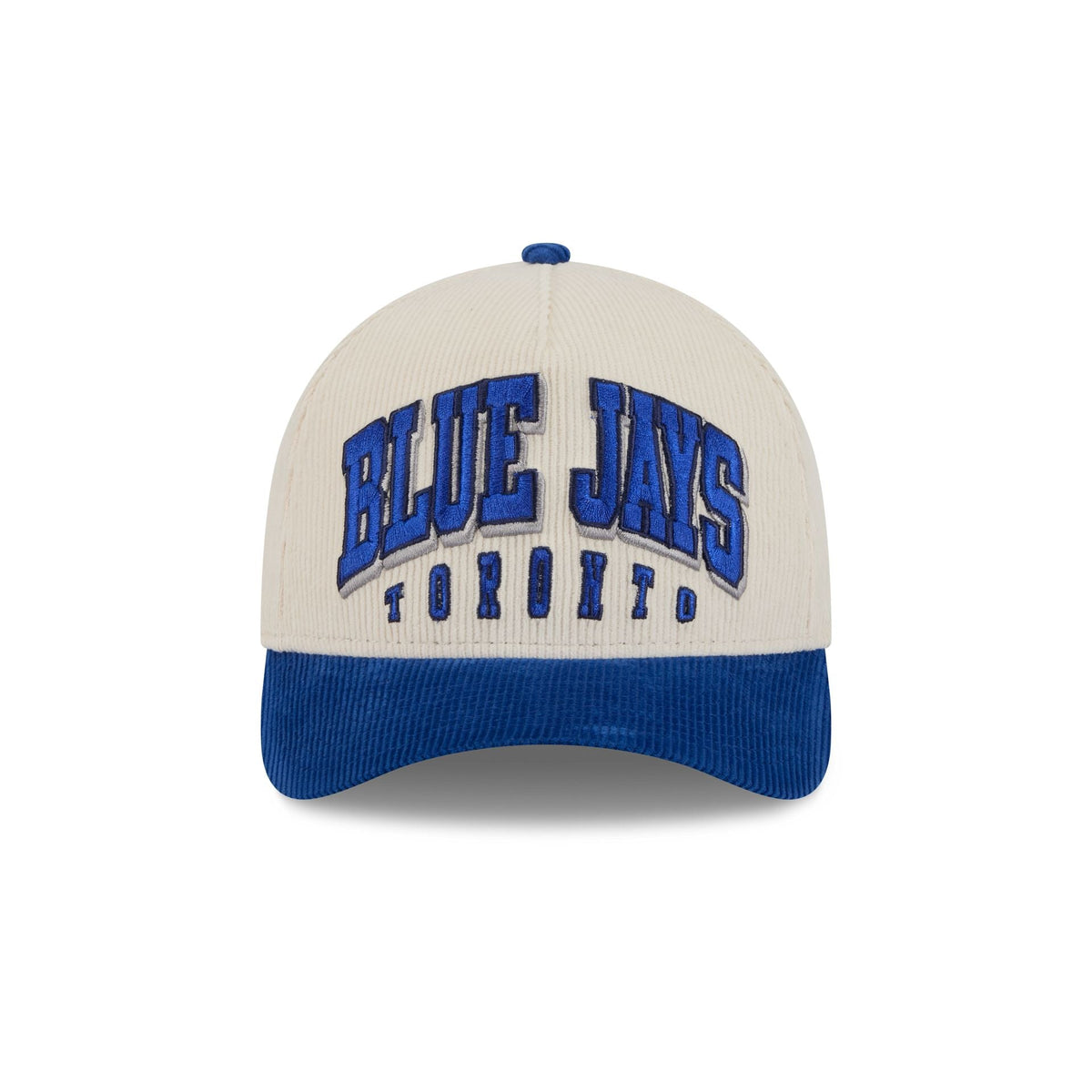 Toronto Blue Jays Stacked Corduroy 9FORTY M-Crown A-Frame Snapback Hat