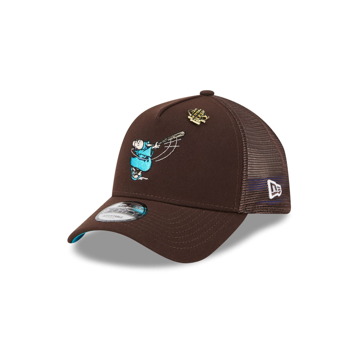Big League Chew x San Diego Padres 9FORTY A-Frame Trucker Hat