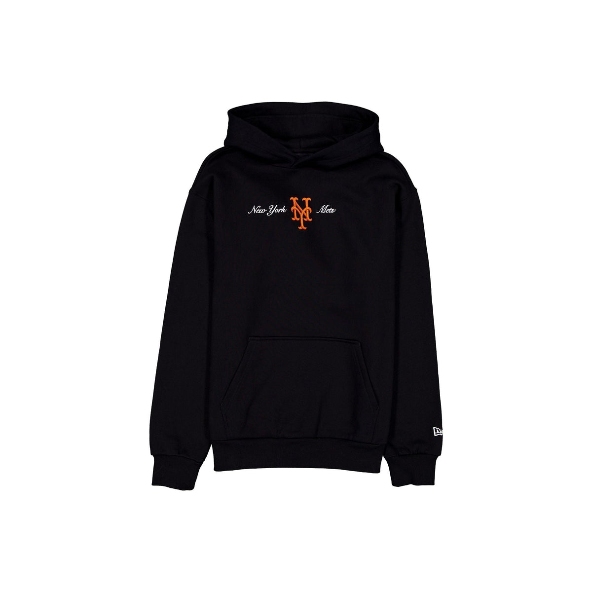 New York Mets Script Black Hoodie
