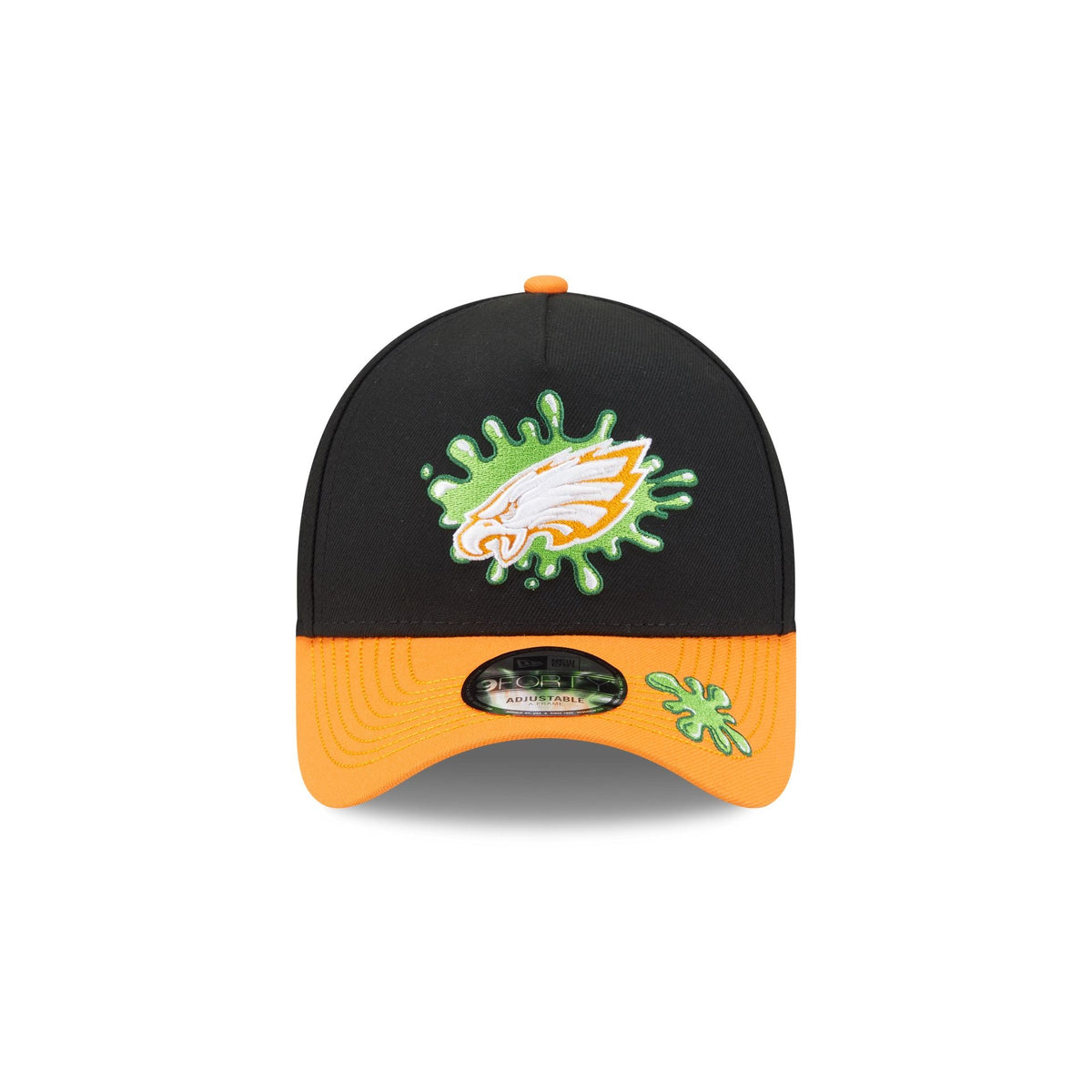 Nickelodeon Slime x Philadelphia Eagles 9FORTY A-Frame Snapback Hat