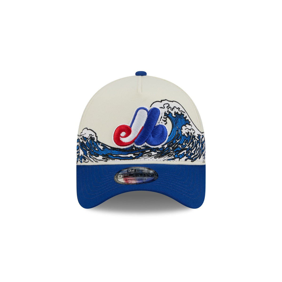 Montreal Expos Tidal Flow 9FORTY A-Frame Snapback Hat
