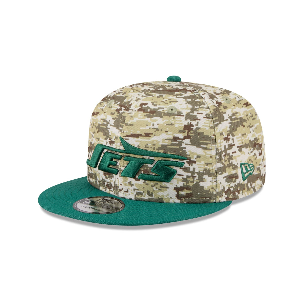 New York Jets 2025 Salute to Service Fan Gear 9FIFTY Snapback Hat