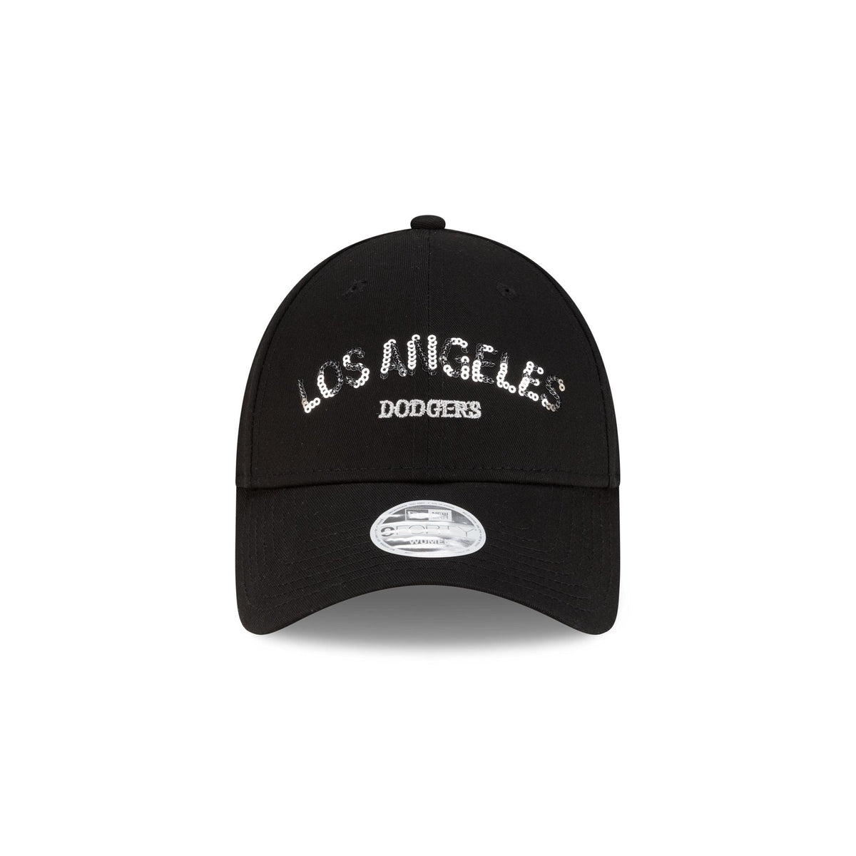 Los Angeles Dodgers Sequin Wordmark Women's 9FORTY Adjustable Hat