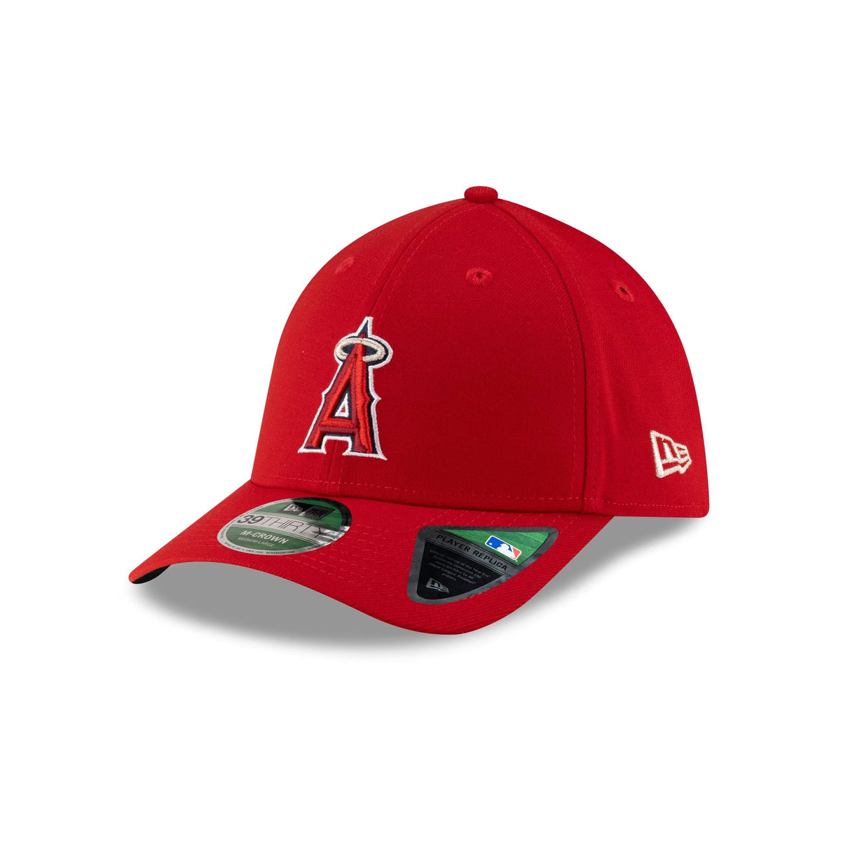 Los Angeles Angels Player Replica 39THIRTY M-Crown Stretch Fit Hat