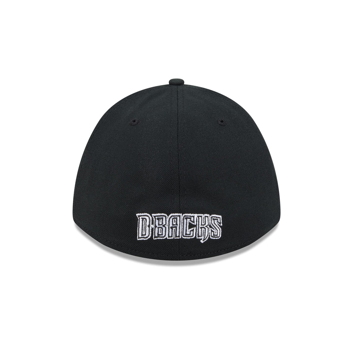 Arizona Diamondbacks Black and White 39THIRTY M-Crown Stretch Fit Hat