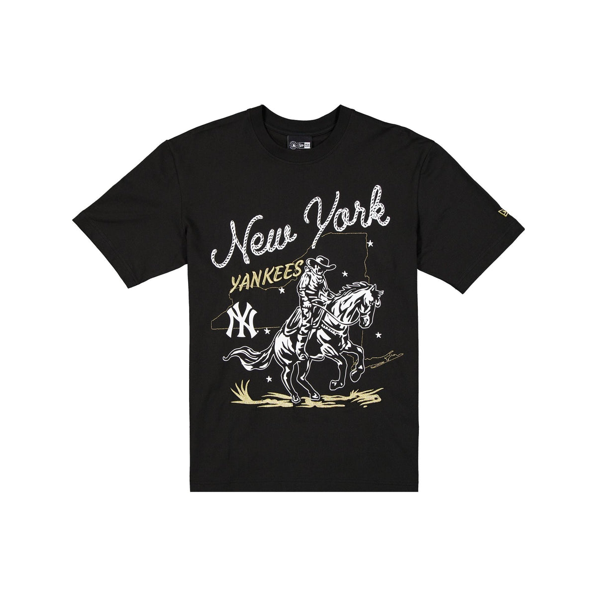 New York Yankees Lasso Black T-Shirt
