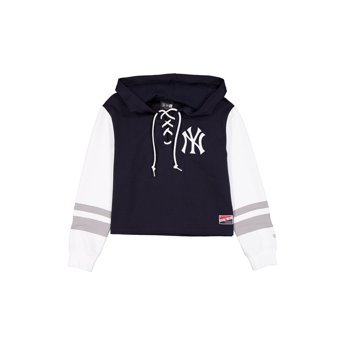 New York Yankees Throwback Tie Women's Hoodie