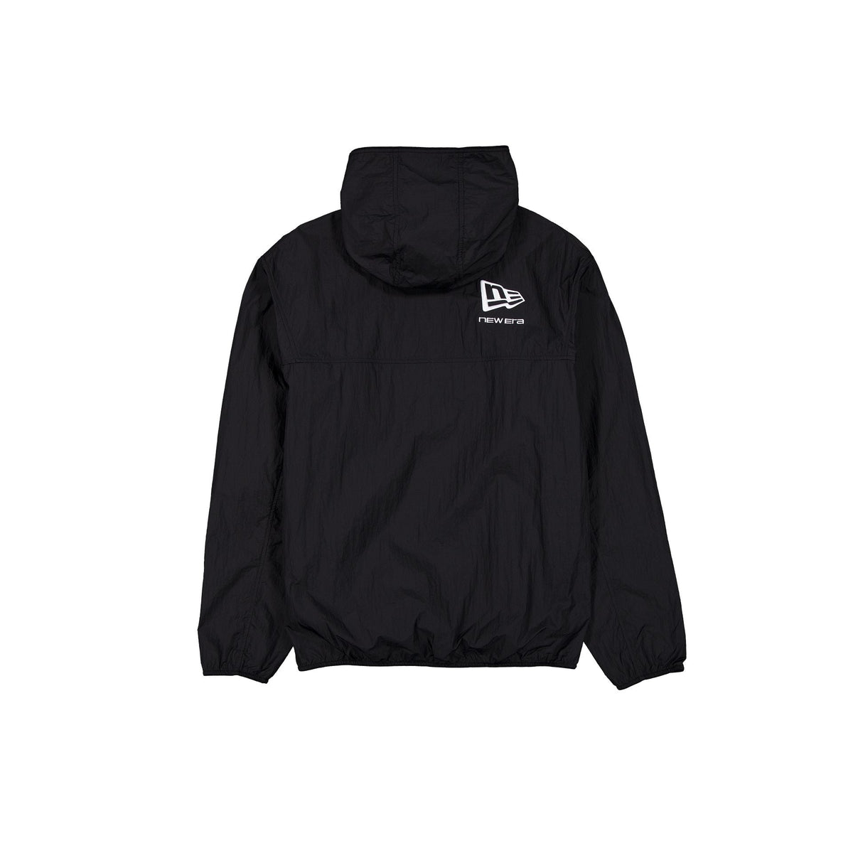 San Diego Padres Logo Essentials Black Full-Zip Windbreaker