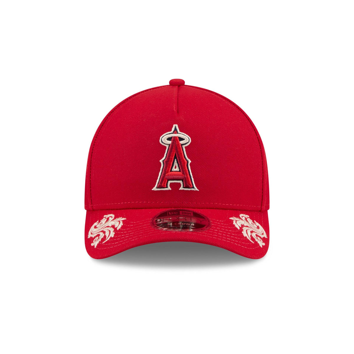 Los Angeles Angels Script 9FORTY M-Crown A-Frame Snapback Hat