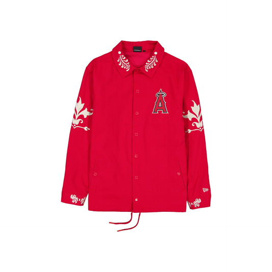 Los Angeles Angels Script Coaches Jacket