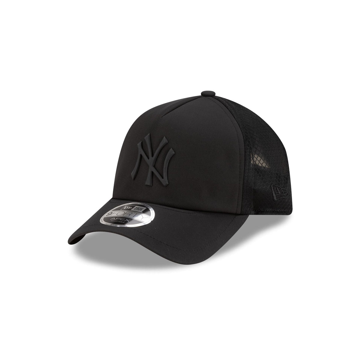 New York Yankees 2026 Batting Practice Black 9FORTY APEX Trucker Hat