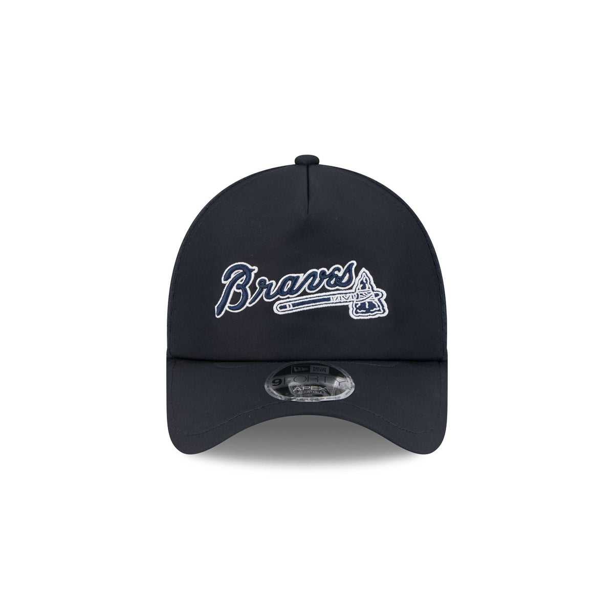 Atlanta Braves 2026 Batting Practice Alt Tomahawk 9FORTY APEX Trucker Hat