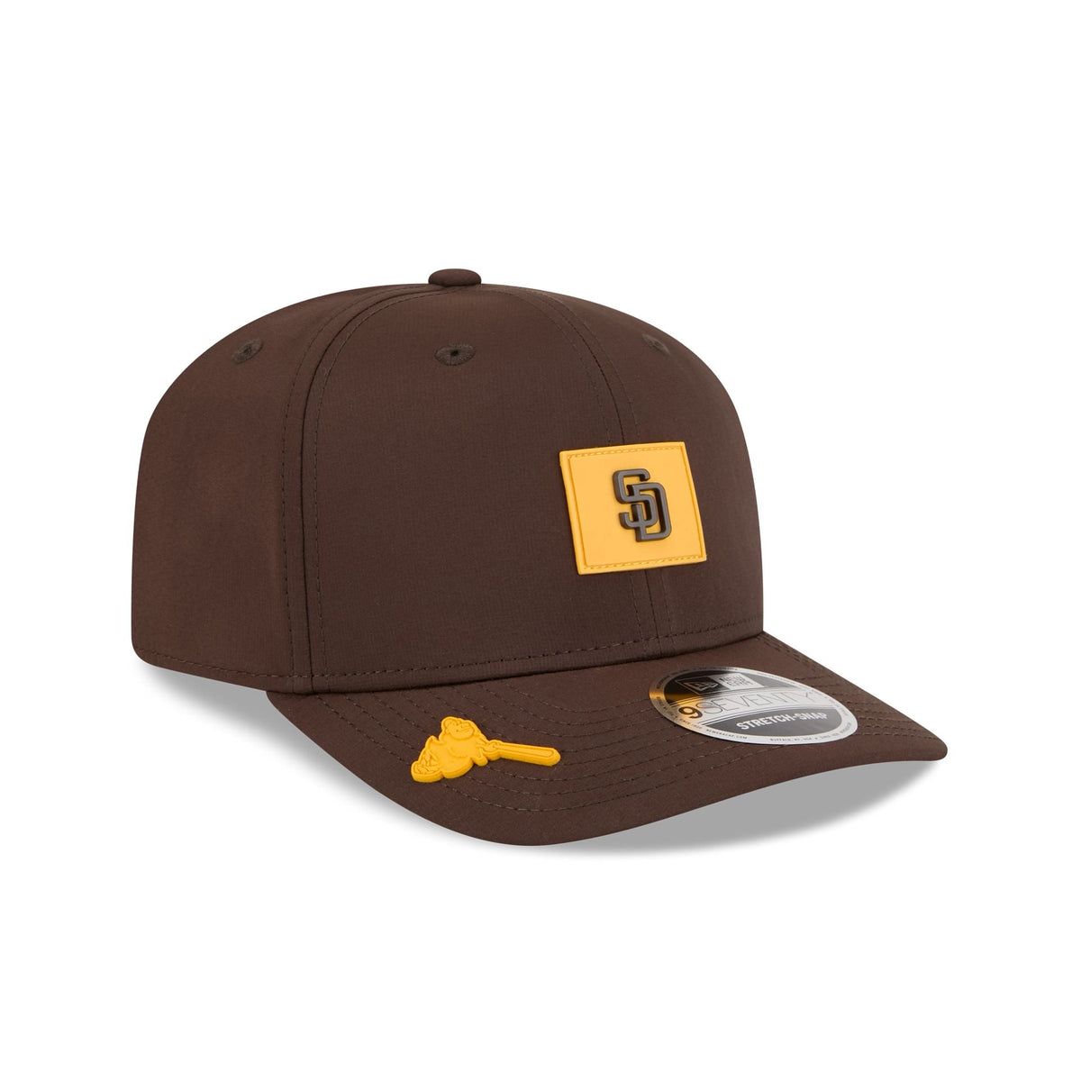 San Diego Padres 2026 Clubhouse 9SEVENTY Stretch-Snap Hat