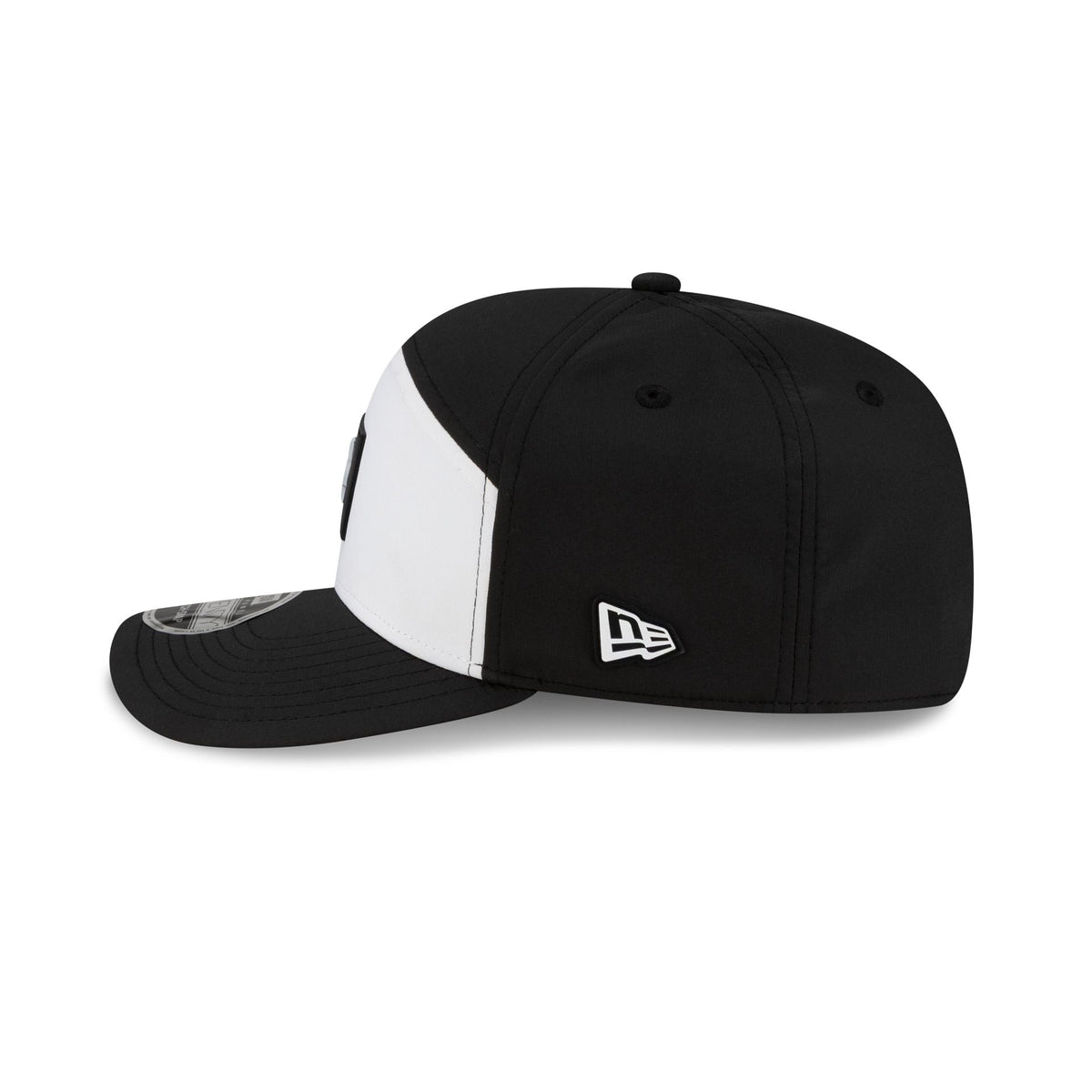 Colorado Rockies 2026 Clubhouse Black & White Split Panel 9SEVENTY Stretch-Snap Hat