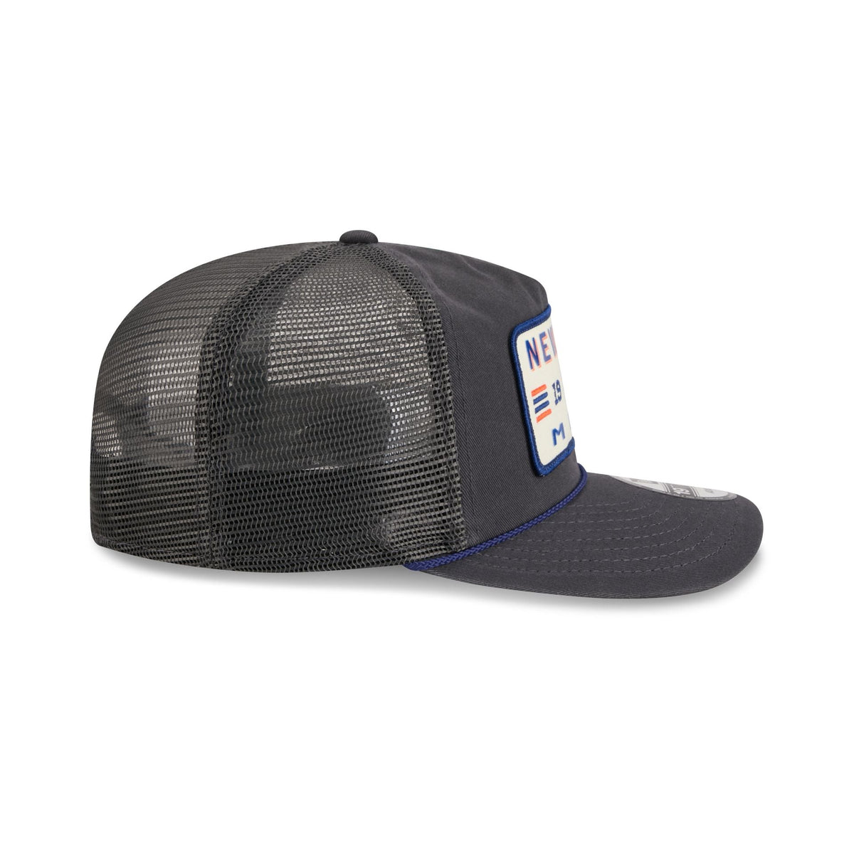 New York Mets Washed Graphite 19TWENTY Trucker Hat