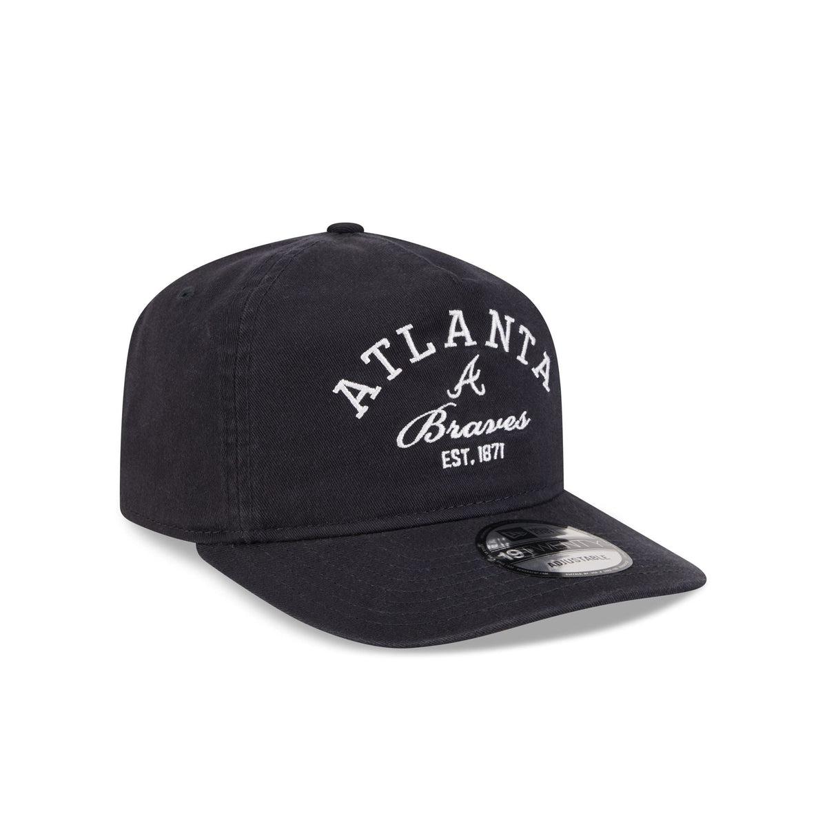 Atlanta Braves Stacked 19TWENTY Adjustable Hat