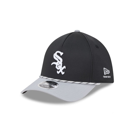 Chicago White Sox Rope 39THIRTY M-Crown A-Frame Stretch Fit Hat