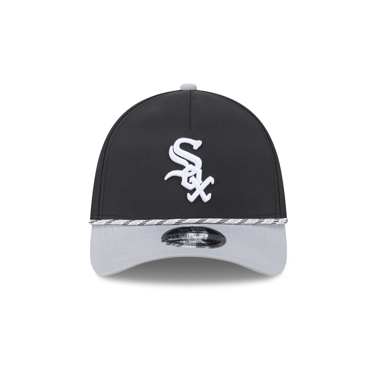 Chicago White Sox Rope 39THIRTY M-Crown A-Frame Stretch Fit Hat