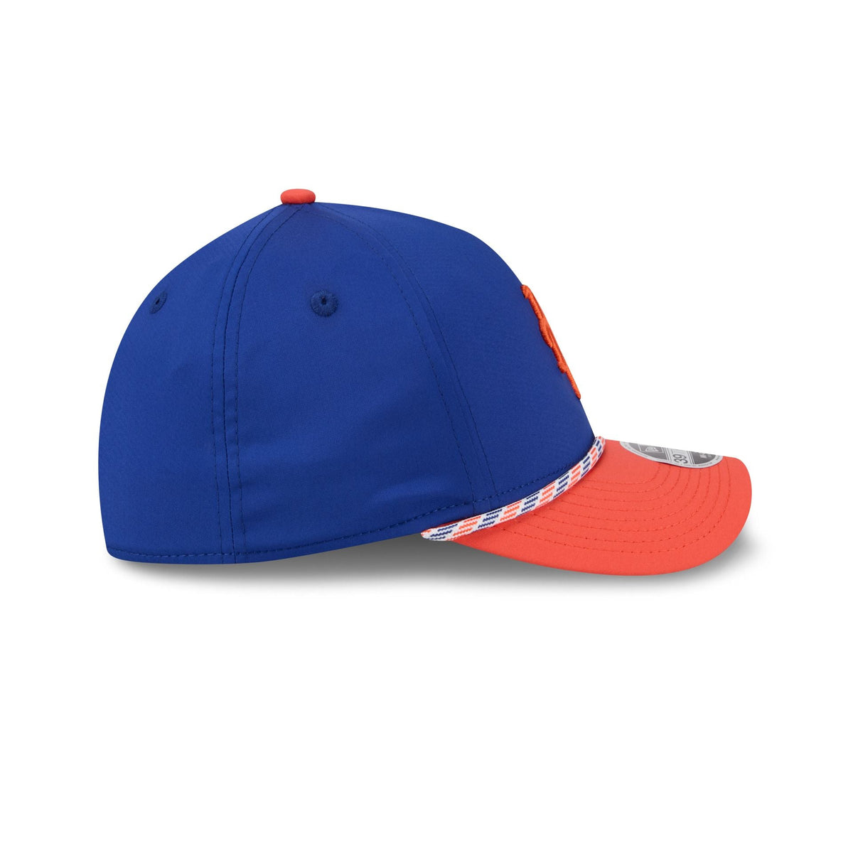 New York Mets Rope 39THIRTY M-Crown A-Frame Stretch Fit Hat